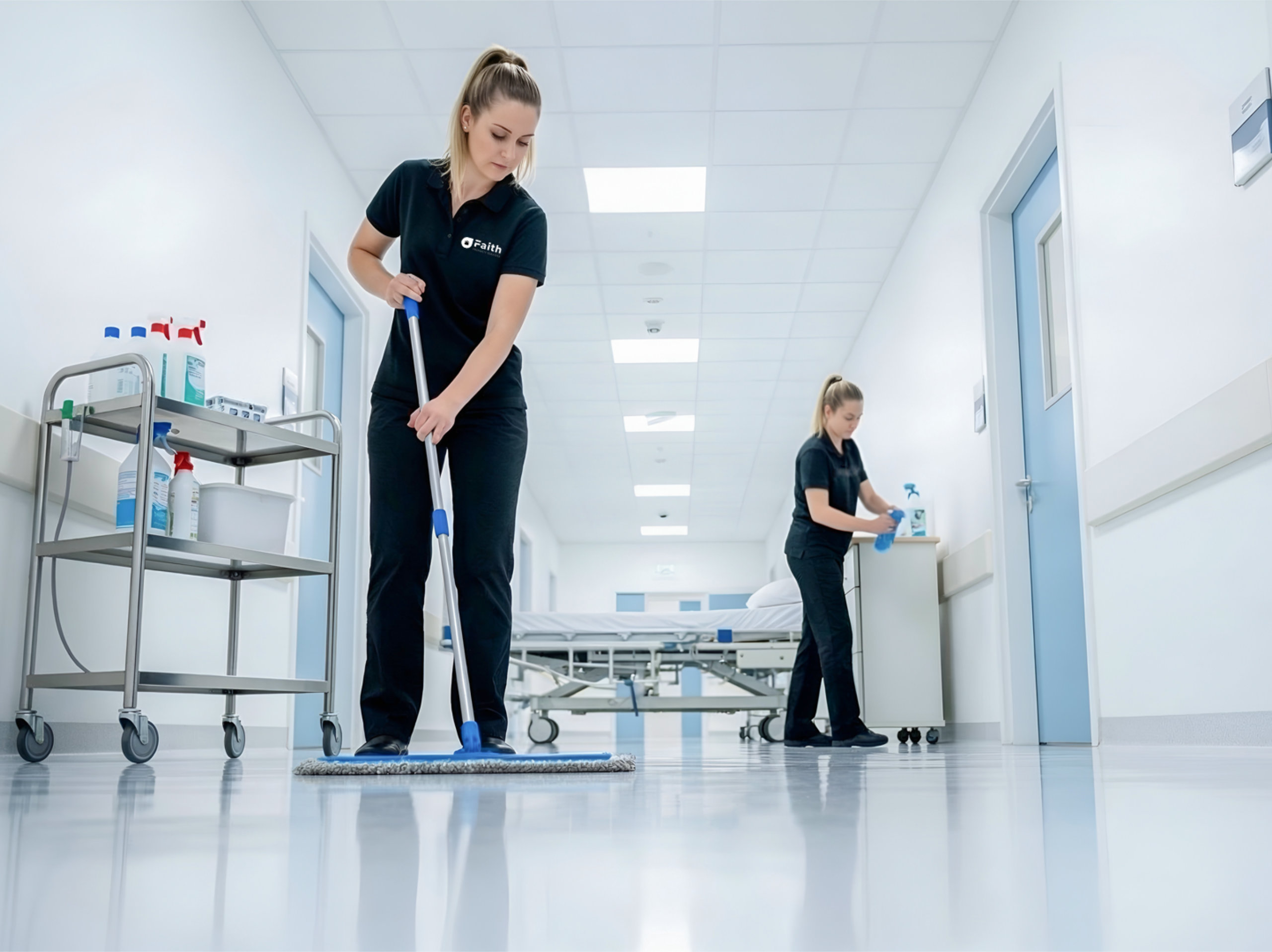 healthcare edu cleaning