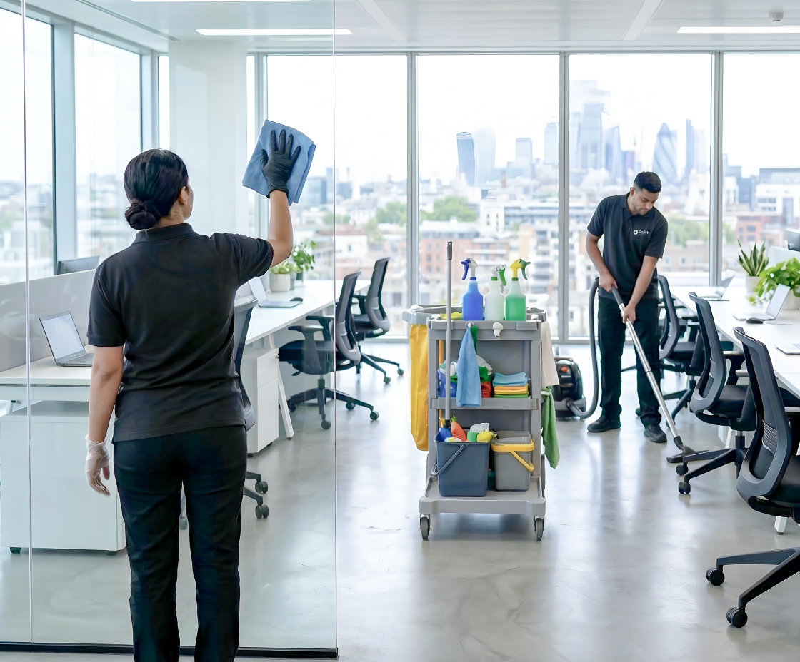service page commercial cleaning
