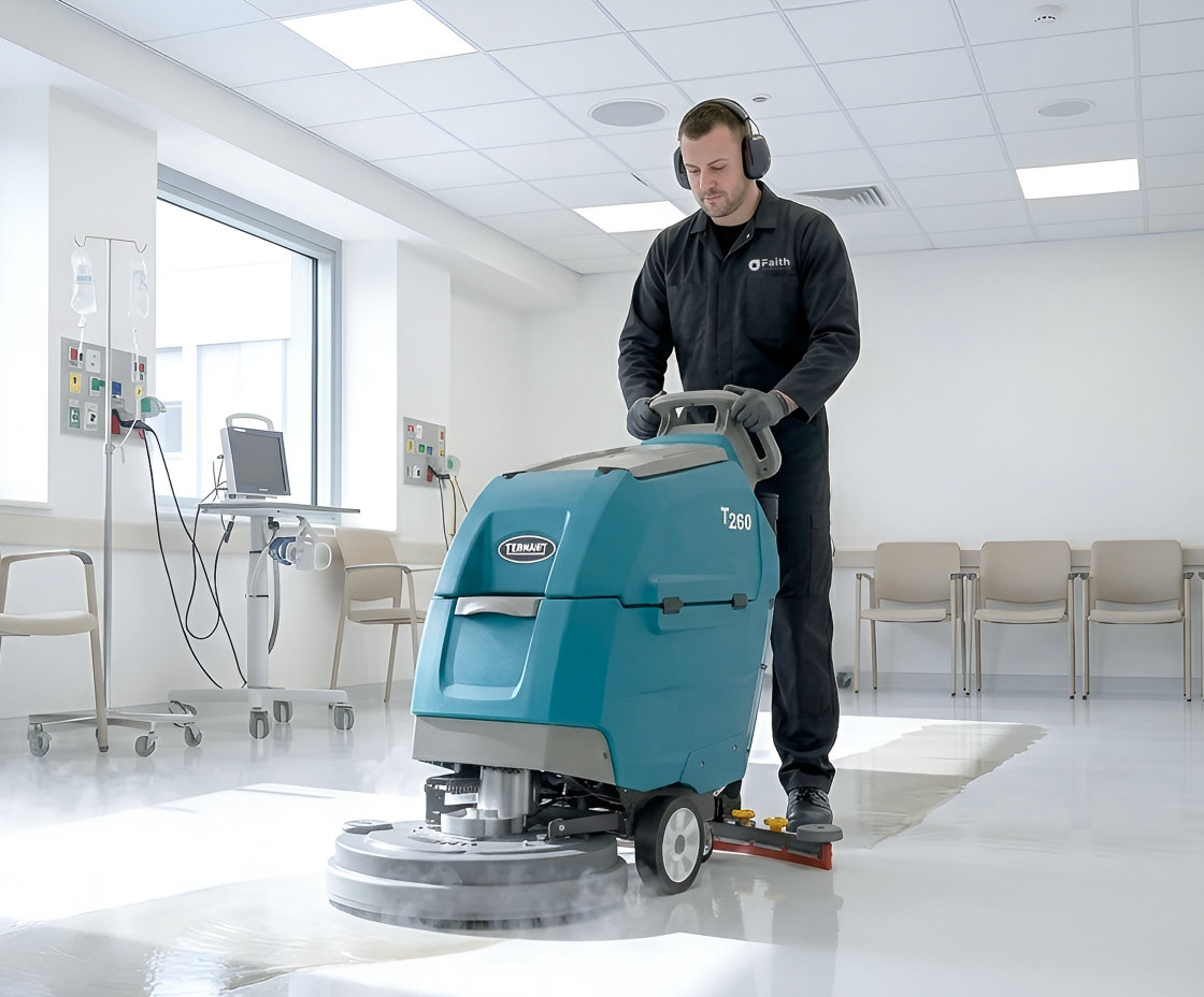 service page strip and seal cleaning