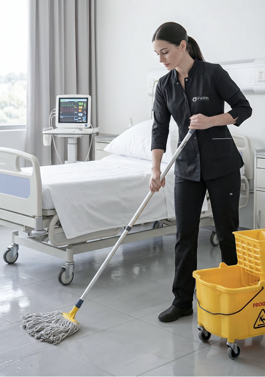 hospital cleaning